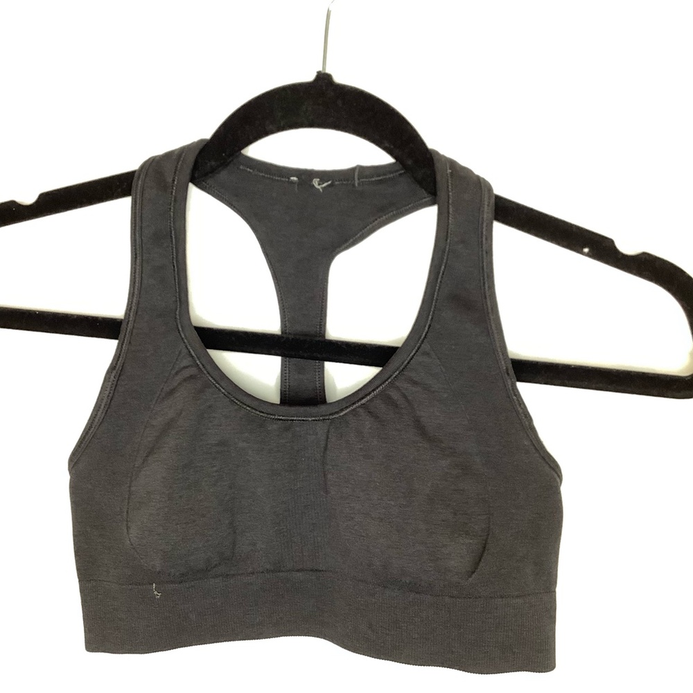 lululemon athletica, Ebb & Flow Racerback Bra,  Black, size 4 - Picture 5 of 6